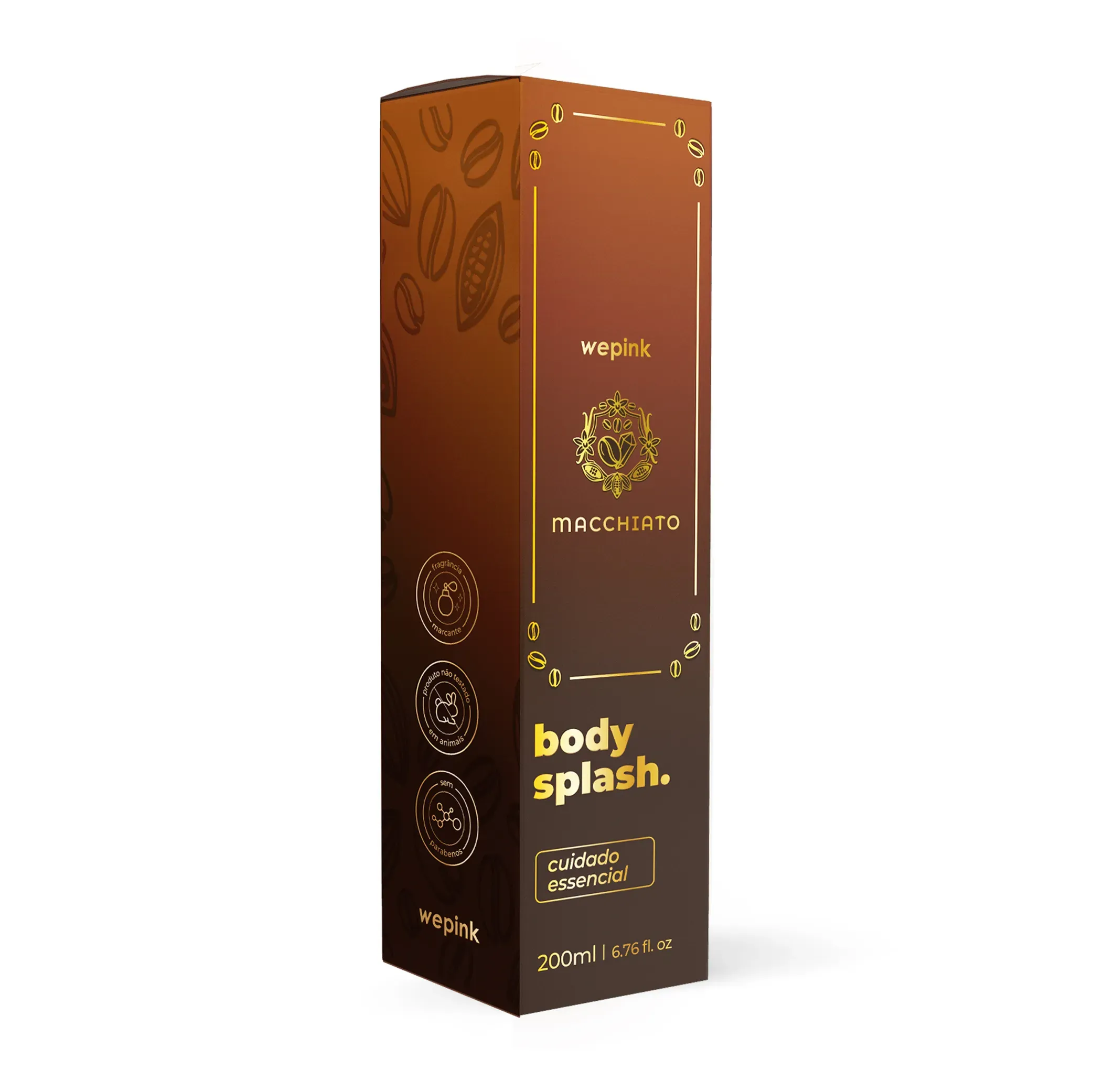 Body Splash Macchiato Desodorante Colônia 200ml