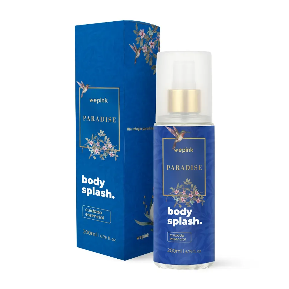 Body Splash Paradise Desodorante Colônia 200ml