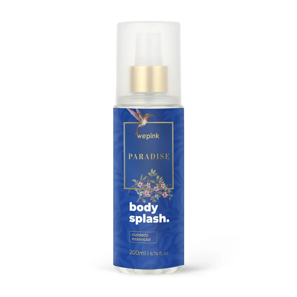 Body Splash Paradise Desodorante Colônia 200ml