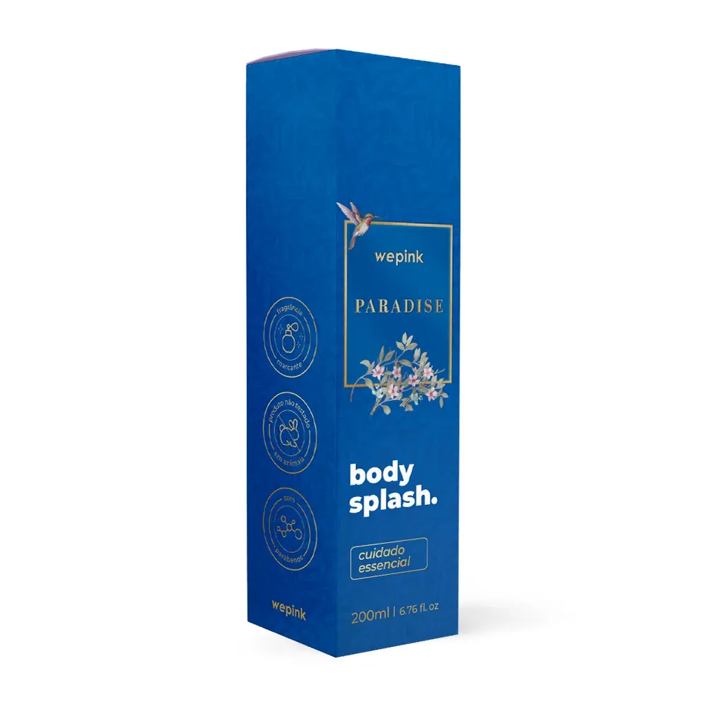 Body Splash Paradise Desodorante Colônia 200ml