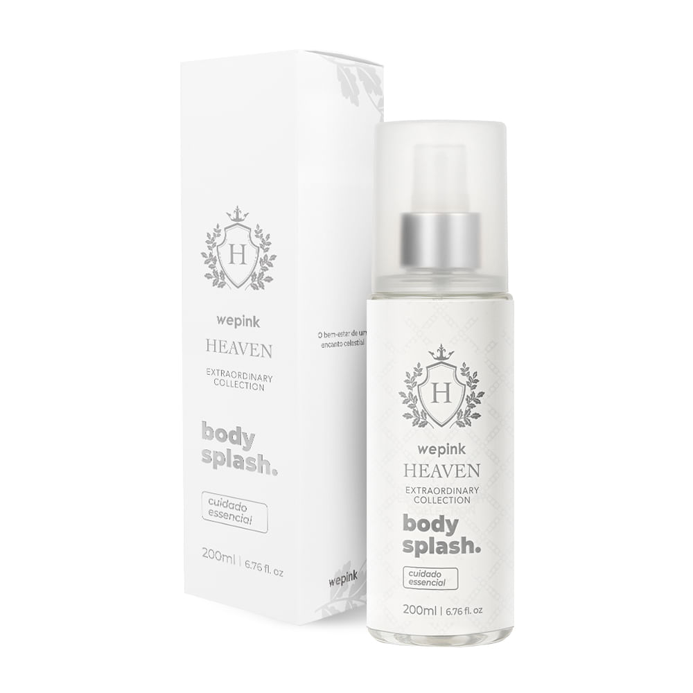 Body Splash Heaven Desodorante Colônia 200ml - Wepink
