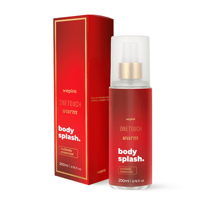 Body Splash One Touch Warm Desodorante Colônia 200ml - Wepink