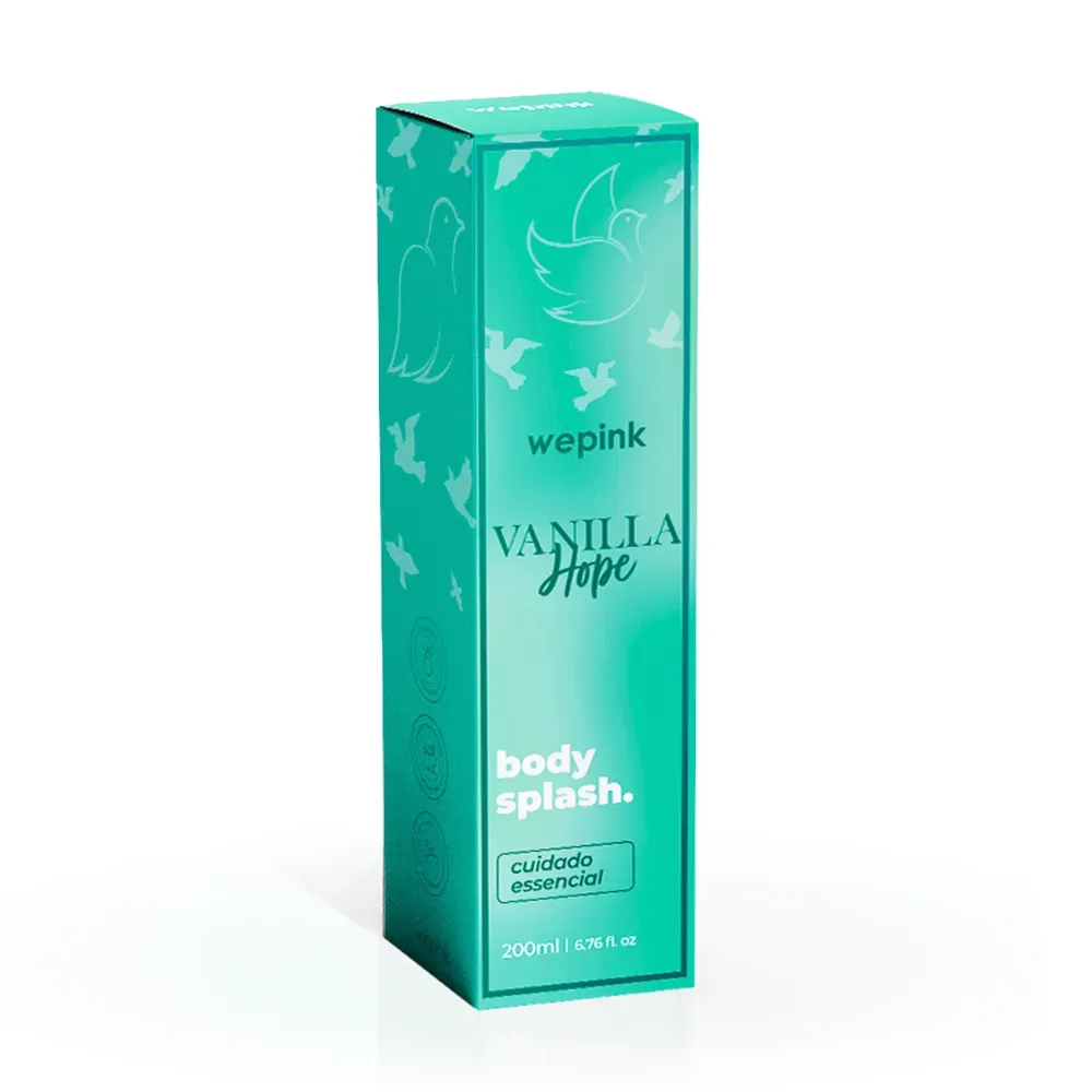 Body Splash Vanilla Hope Desodorante Colônia 200ml