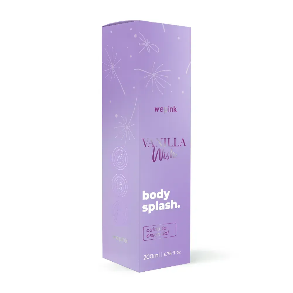 Body Splash Vanilla Wish Desodorante Colônia 200 ml
