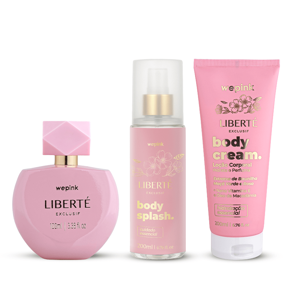 Kit Linha Liberté Exclusif - Wepink