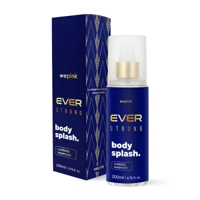 Body Splash Ever Strong Desodorante Colônia 200ml - Wepink