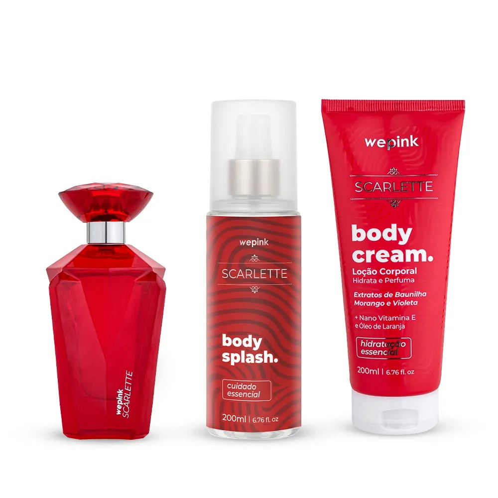 Kit Linha Scarlette - Wepink