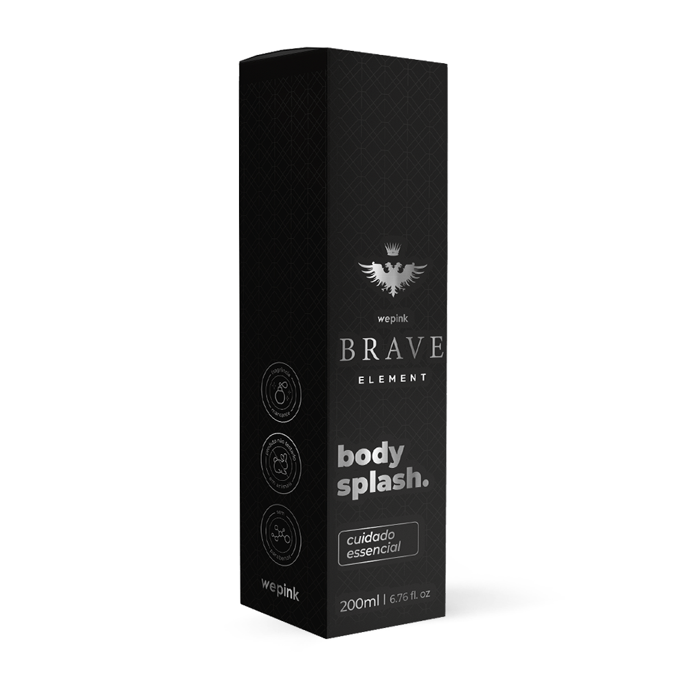 Body Splash Brave Element Desodorante Colônia 200ml