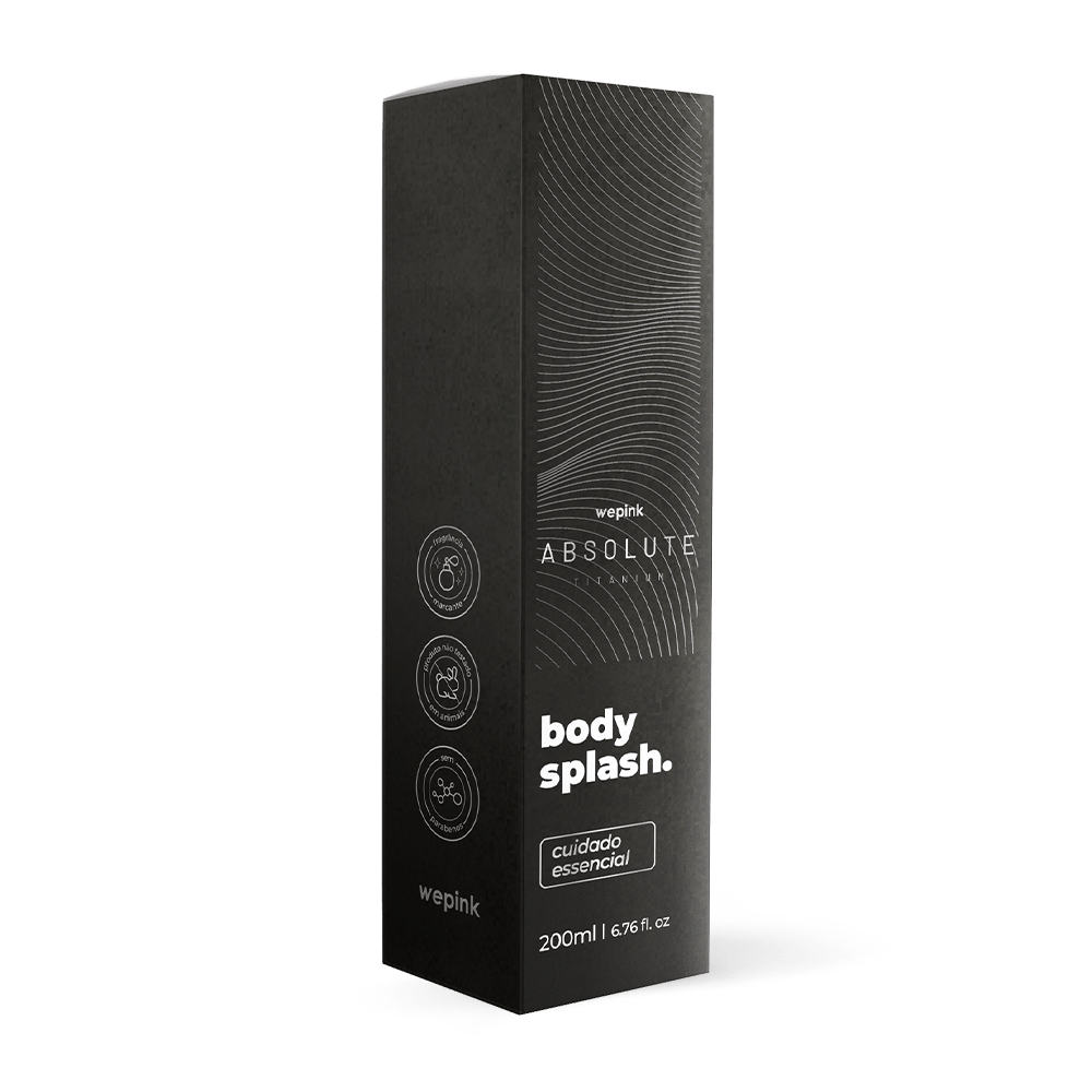 Body Splash Absolute Titanium Desodorante Colônia 200ml