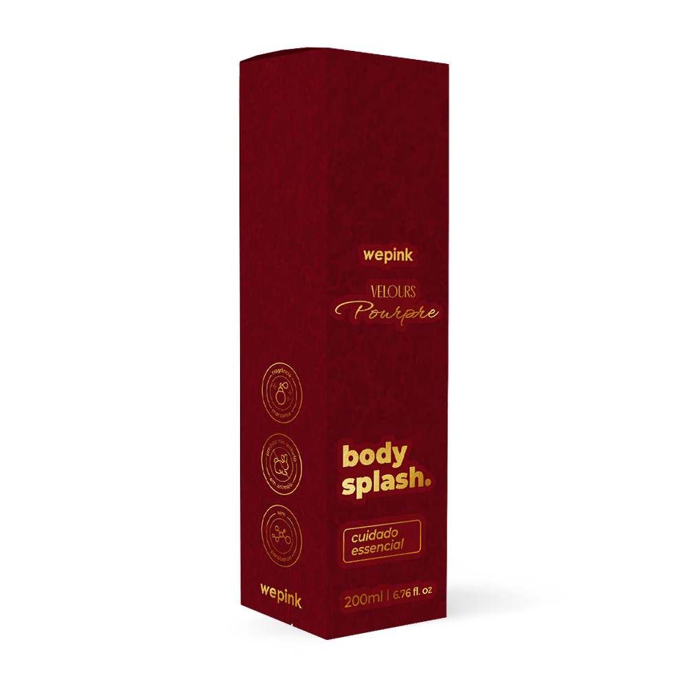 Body Splash Velours Pourpre Desodorante Colônia 200ml