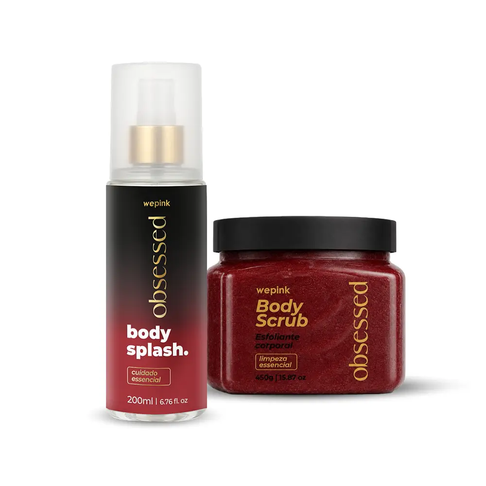 Kit Body Scrub + Body Splash Obsessed - Wepink