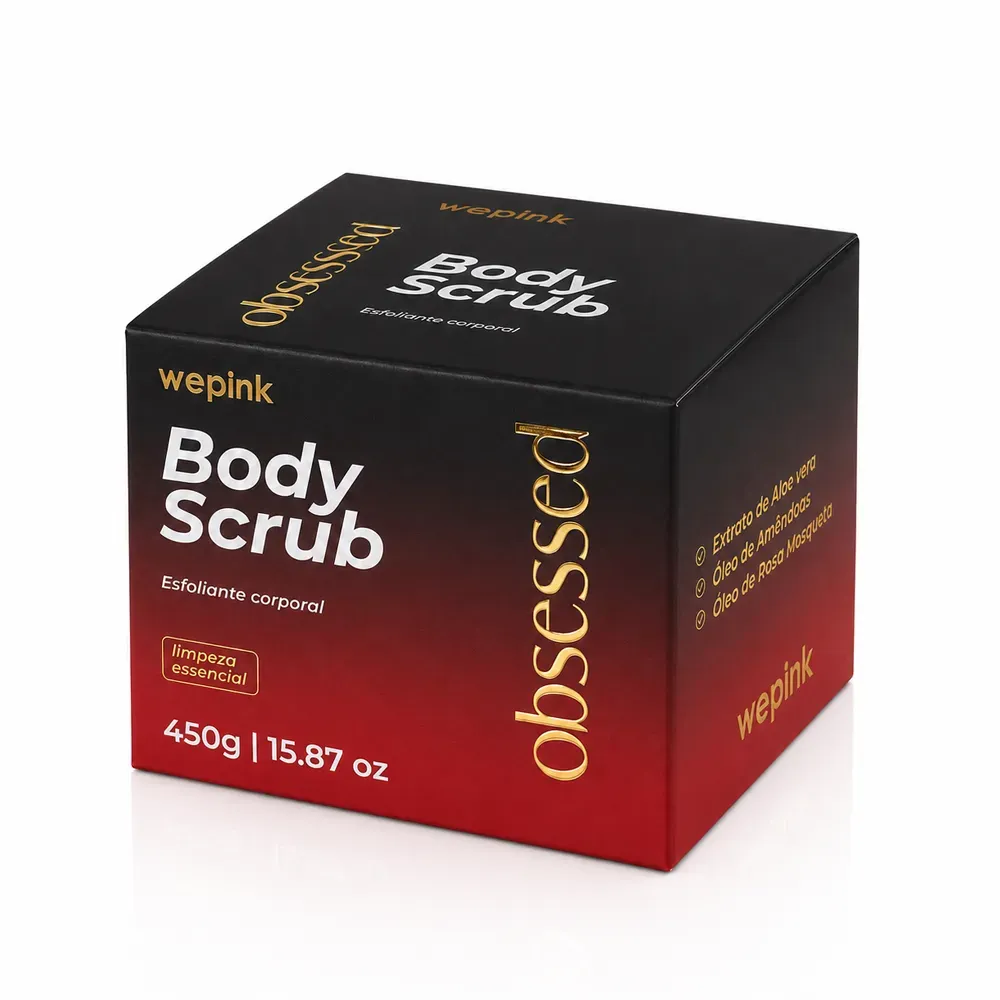 Body Scrub Obsessed Esfoliante Corporal 450g