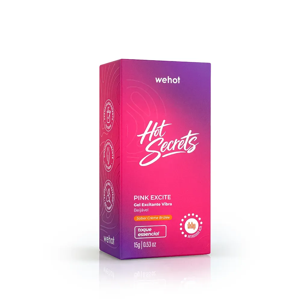 Gel Excitante Vibra Crème Brûlée 15g - Wepink Wehot