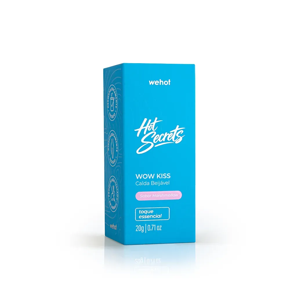 Calda Beijável Marshmallow 20g - Wepink Wehot