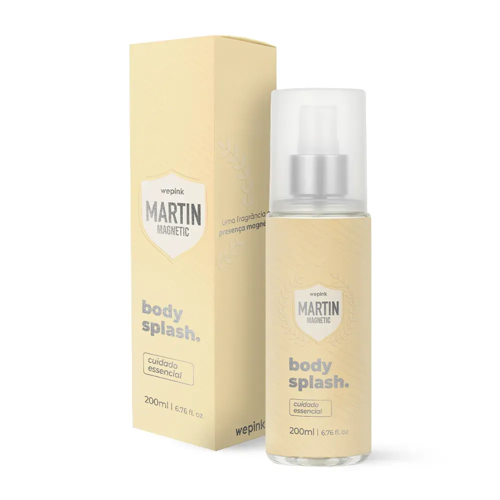 Body Splash Martin Magnetic Desodorante Colônia 200ml