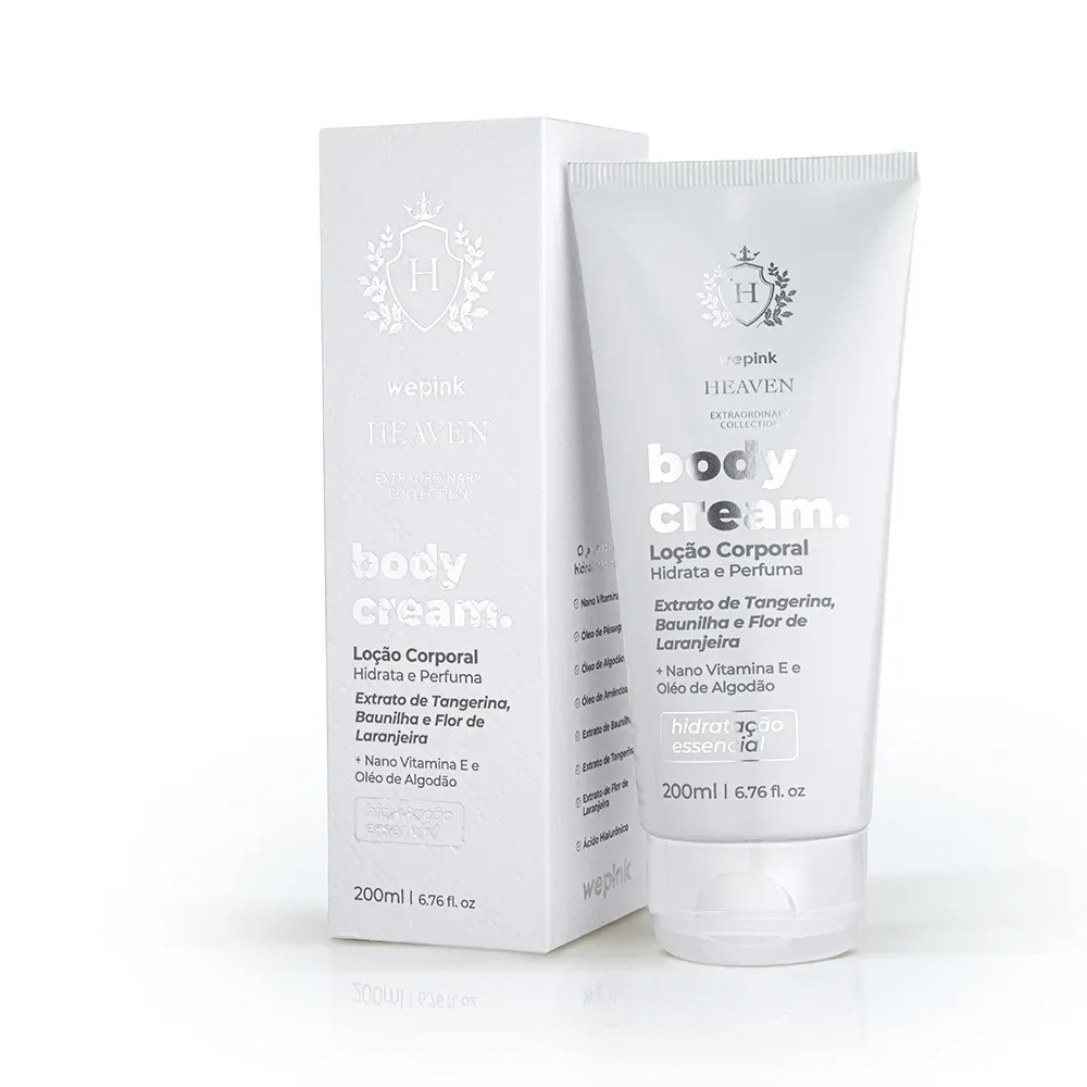 Body Cream Heaven Desodorante Hidratante 200ml - Wepink