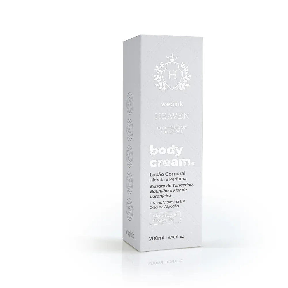 Body Cream Heaven Desodorante Hidratante 200ml