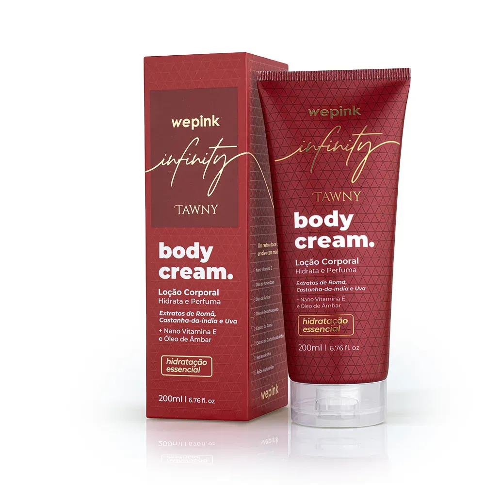 Body Cream Infinity Tawny Desodorante Hidratante - Wepink