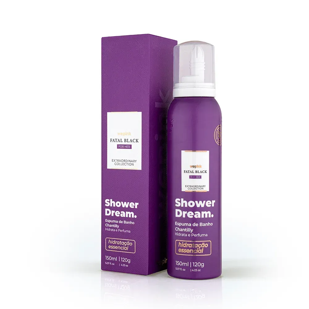 Espuma de Banho Shower Dream Fatal Black For Her 150ml