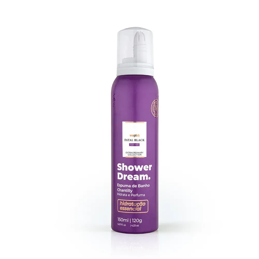 Espuma de Banho Shower Dream Fatal Black For Her 150ml