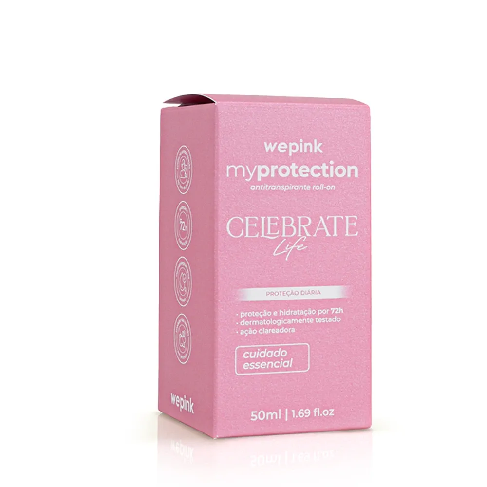 Desodorante Antitranspirante Roll-on MyProtection Celebrate Life 50ml