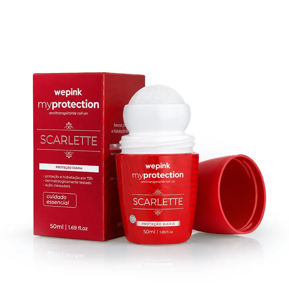 Desodorante Antitranspirante Roll-on MyProtection Scarlette 50ml