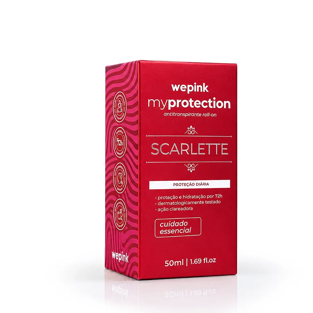 Desodorante Antitranspirante Roll-on MyProtection Scarlette 50ml
