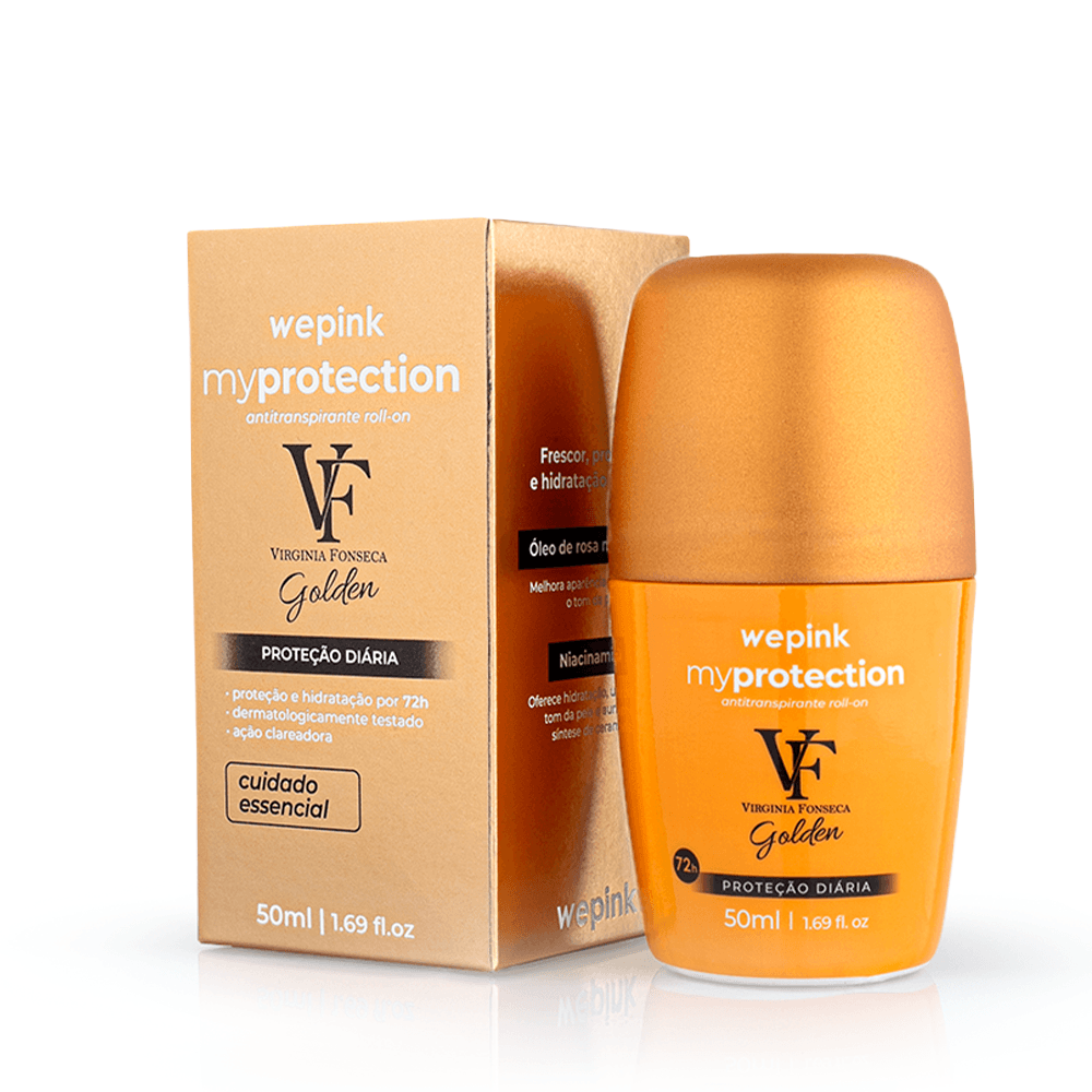 Desodorante Antitranspirante Roll-on MyProtection VF Golden 50ml
