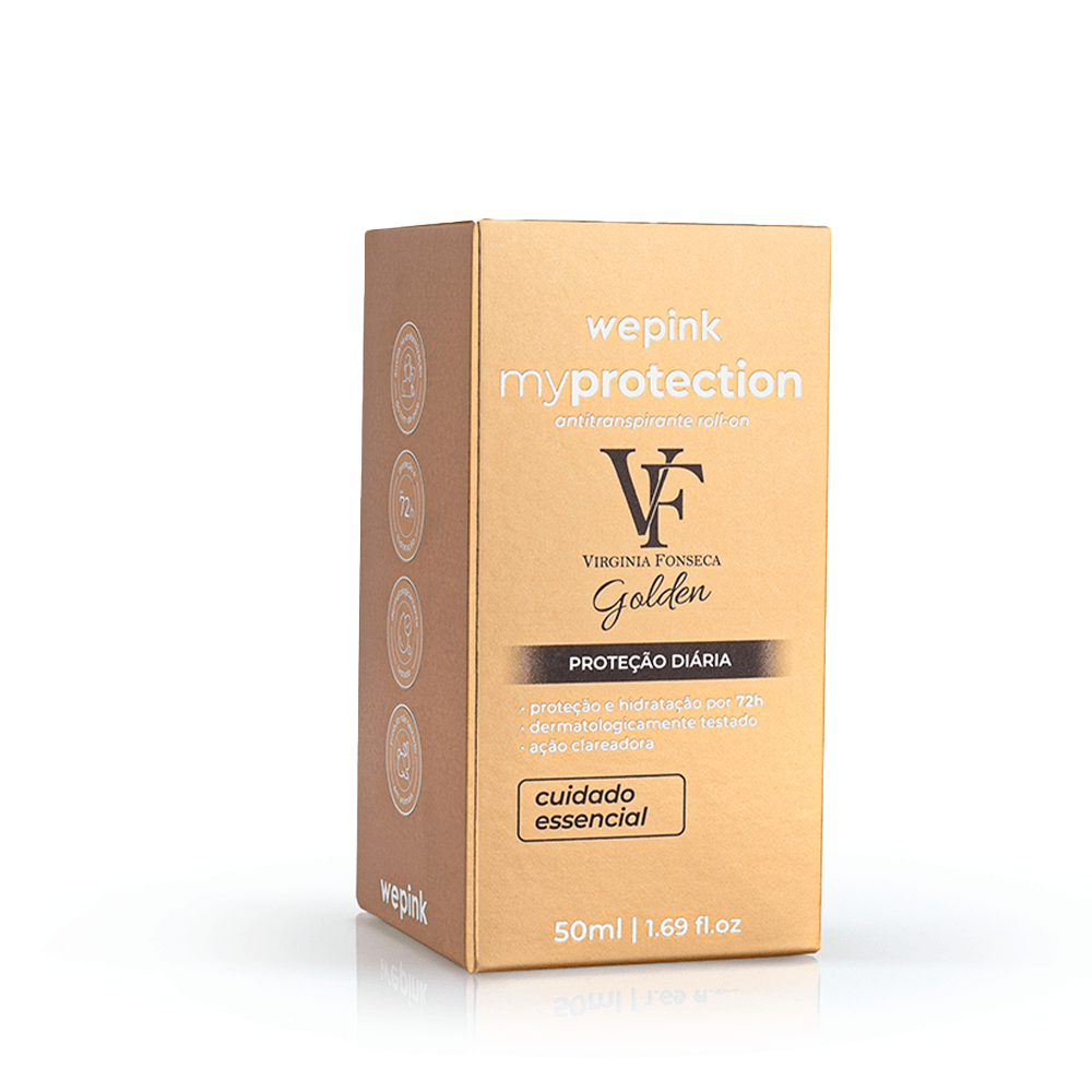 Desodorante Antitranspirante Roll-on MyProtection VF Golden 50ml