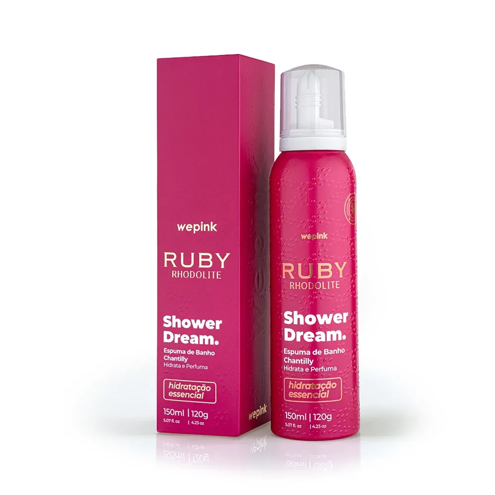 Espuma de Banho Shower Dream Ruby Rhodolite 150ml