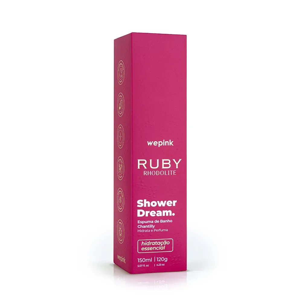 Espuma de Banho Shower Dream Ruby Rhodolite 150ml