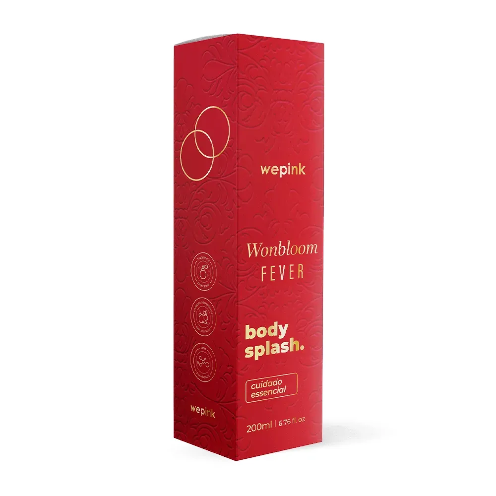 Body Splash Wonbloom Fever Desodorante Colônia 200ml
