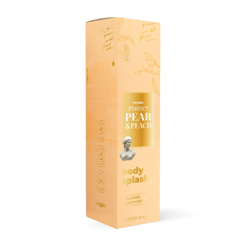 Body Splash Perfect Pear & Peach Desodorante Colônia 200ml