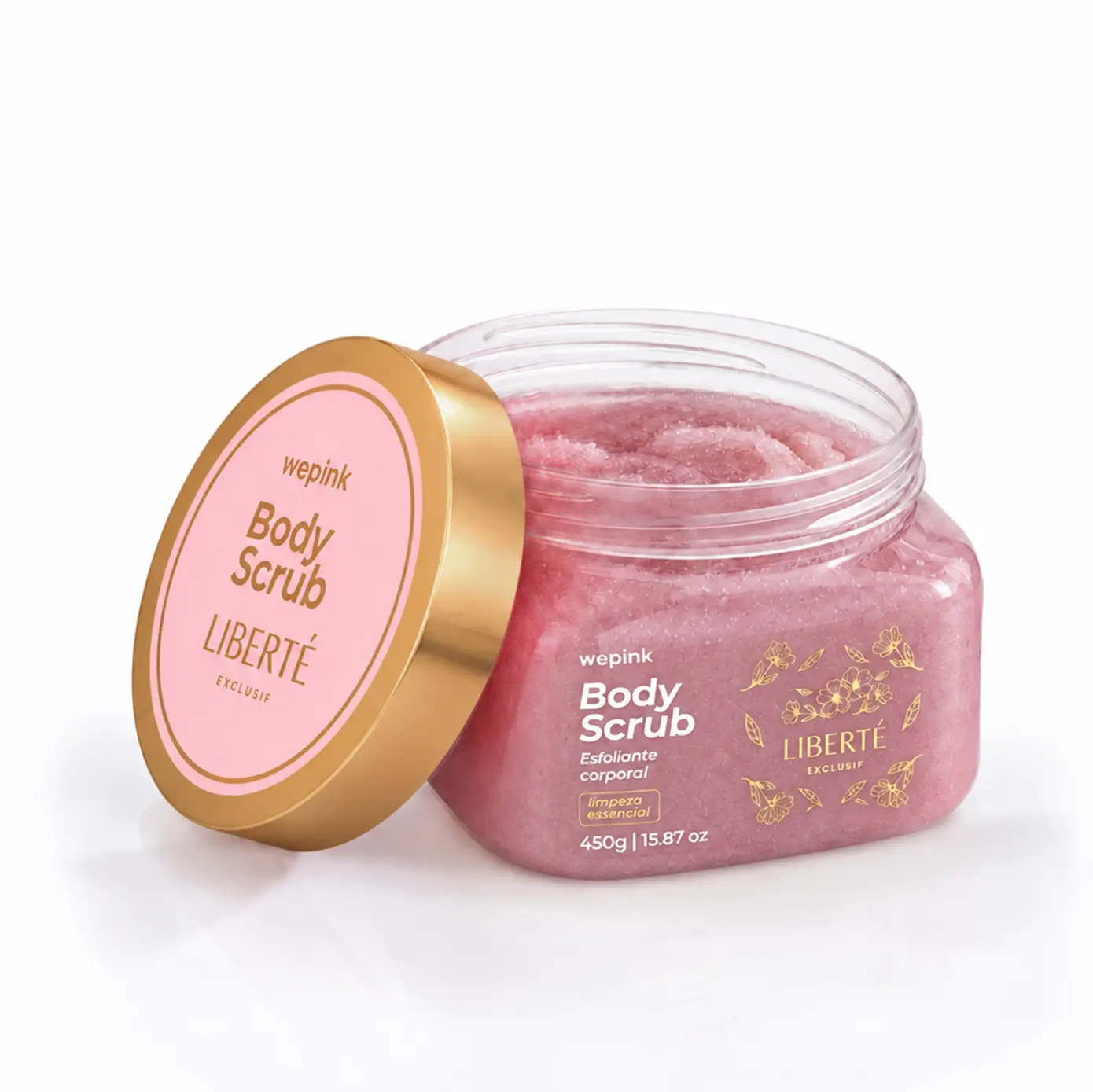 Body Scrub Liberté Exclusif Esfoliante Corporal 450g