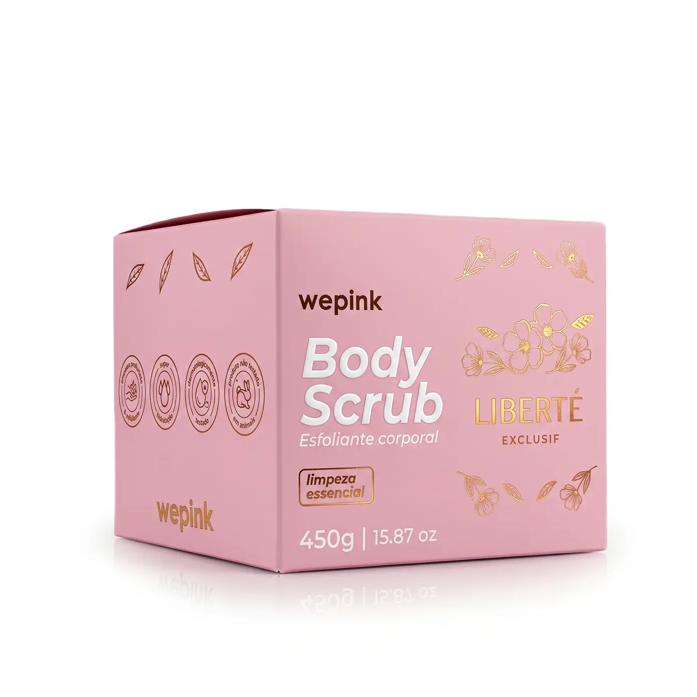 Body Scrub Liberté Exclusif Esfoliante Corporal 450g